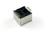 RJ45-8P8C SMD Jack Vertical,with Shell